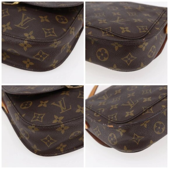 LOUIS VUITTON Monogram Saint Cloud MM Shoulder Bag M51243 LV Auth BA6501 - Picture 14 of 16